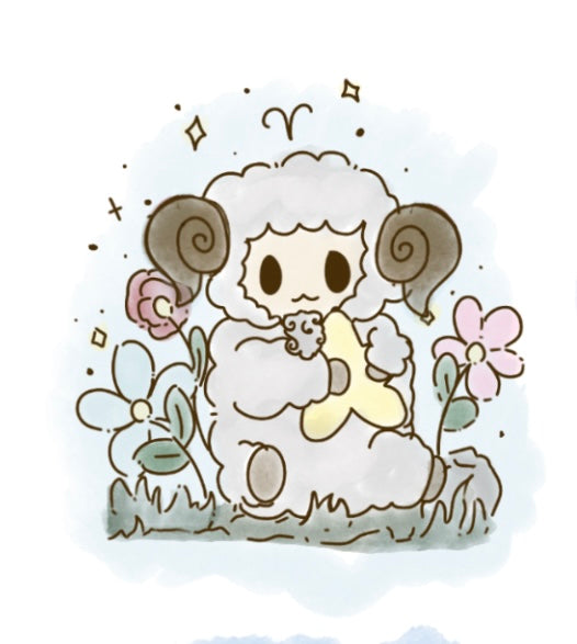Aries Zodiac Sticker