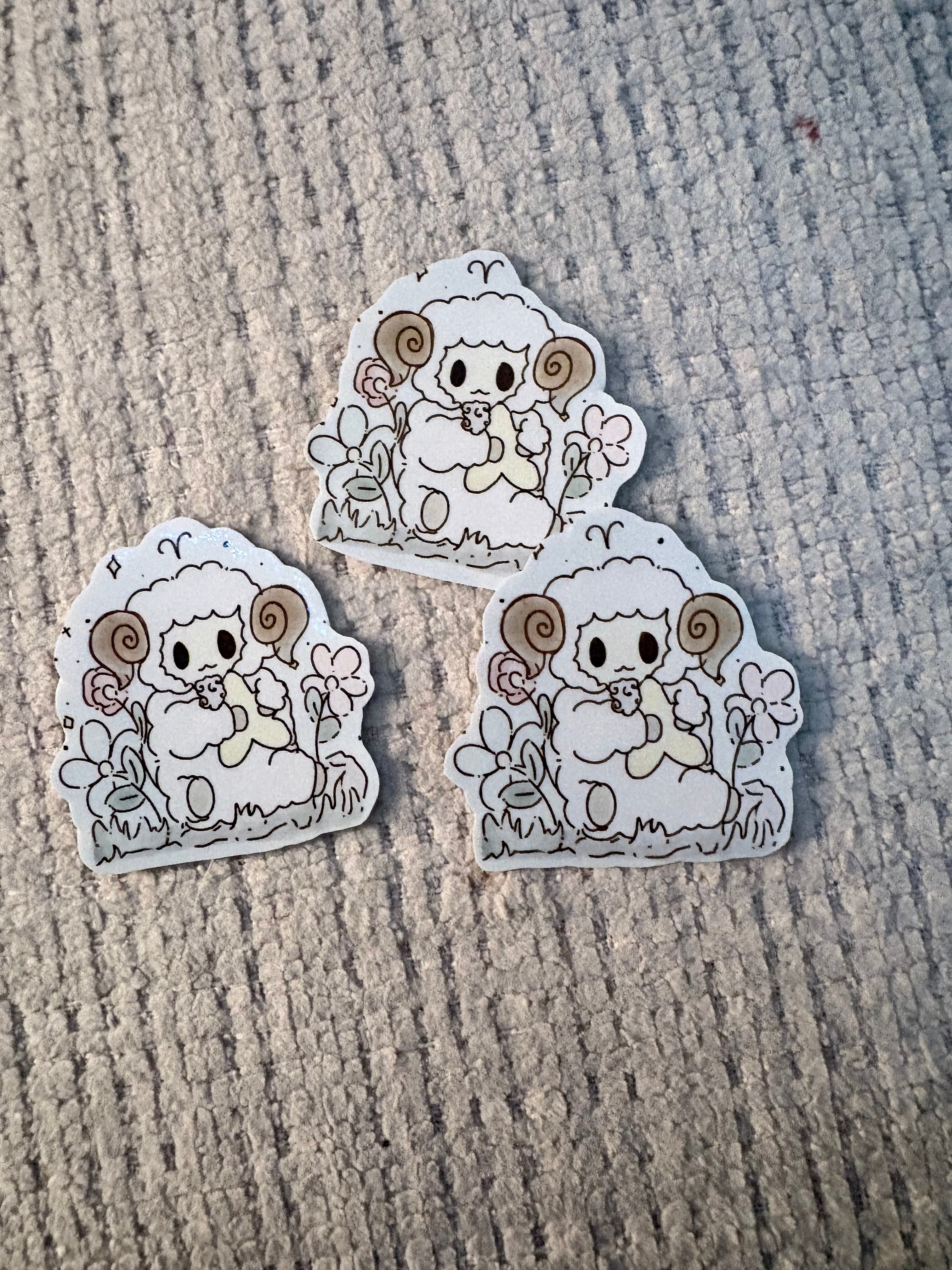 Aries Zodiac Sticker