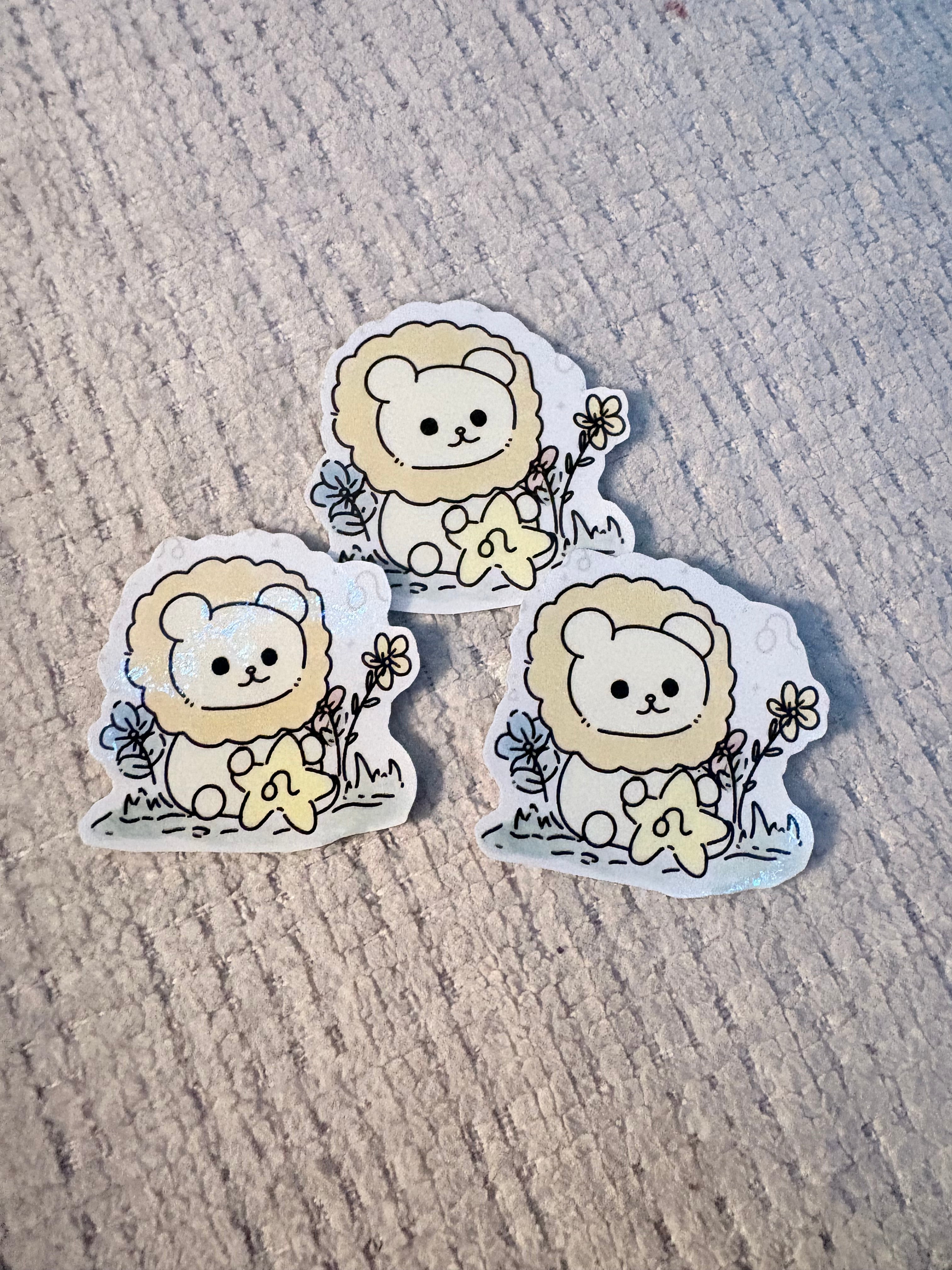 Leo Zodiac Sticker